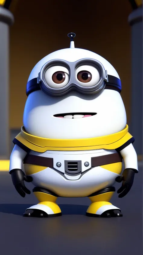 <lora:MinionStyleXL:1.3> MinionStyle stormtrooper as a minion, 3D, pixar, CG, (colorful:1.2)