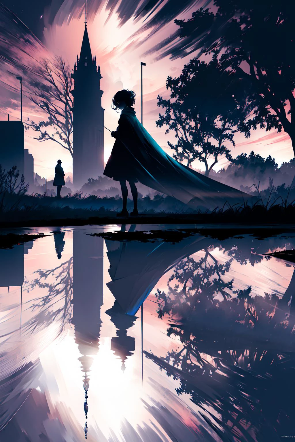 (gorgeous art,cold colours dominant,:1.3),
(deep emotional, mood, deep, silhoutte lighting:1.5),
ultra high res, extremely detailed CG unity 16k wallpaper,
highly detailed,hyper detailed,
delicate background, depth of field,