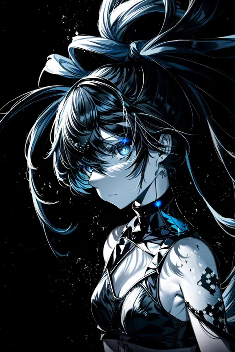 <lora:blaock_rock_shooter015:0.9> 1girl, black rock shooter,very long hair,twin tails, (character),(best art,black paper,blue line,,:1.3), black theme, white theme,blue theme, white skin,ultra high res, masterpiece, best quality,<lora:acid_fluid_lora:0.29> <lora:M4rbleSCNEWCIVIT:0.31> <lora:add_detail:0.96> <lora:glass_crack_effects:0.21451>