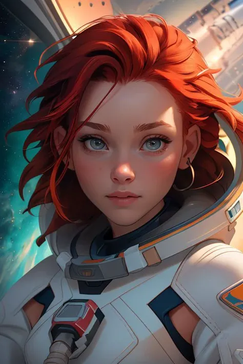 DEN_kaleria_SG,
(floating in a space shuttle:1.2) wearing a (space suit:1.2), (anti gravity:1.1), floating, space craft, shuttle, (floating in low gravity:1.2),
bokeh, f1.4, 40mm, photorealistic, raw, 8k, textured skin, skin pores, intricate details  <lora:epi_noiseoffset2:1>, epiCRealism