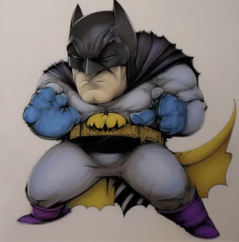 evang, Extremely detailed batman chibi
