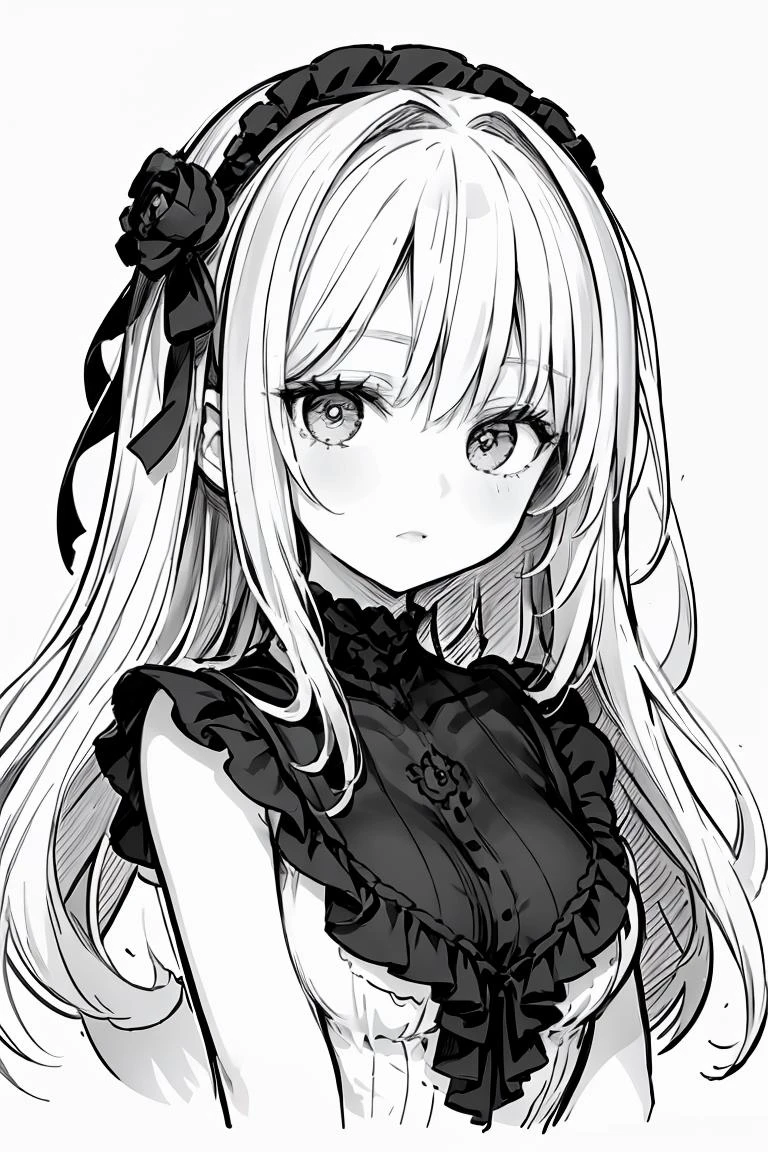 (masterpiece, best quality), 1girl, <lora:sketch_v10-10:1> sketch, drawing, monochrome
