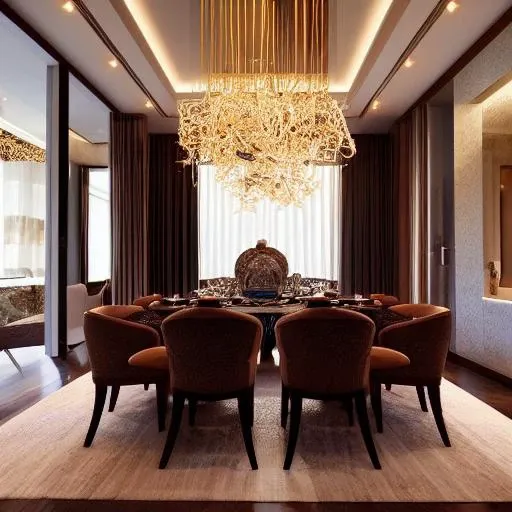 <hypernet:gdminthn9k:1> a luxury modern interior design, dining room