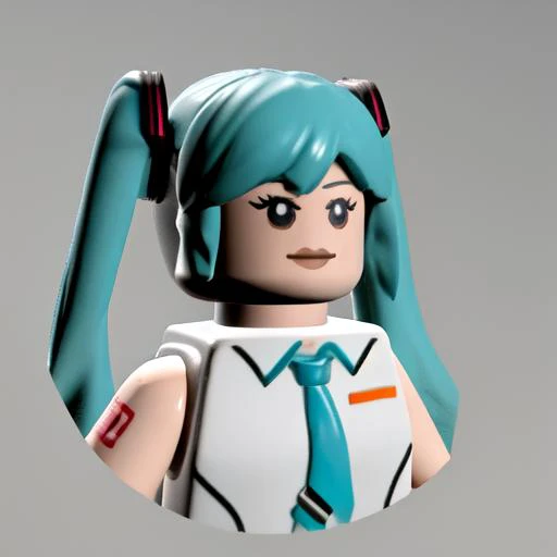 legoavatar, 1girl,
hatsune miku, twintails, long hair,
<lora:hatsunemiku1-000006:1>
upper body, solo,
<lora:legoavatar:0.9>, lego, 3d,