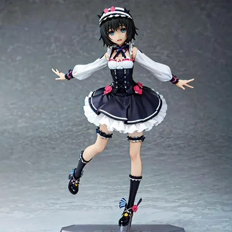 <lora:MayuriShiina002:0.5>,
Mayurizero,1girl,black hair,
full body,