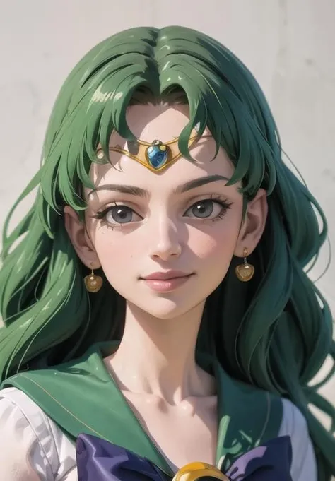 <lora:sailor_neptun:0.8>, sailor_neptun, smirk, portrait,, (masterpiece, best quality, detailed:1.3)
