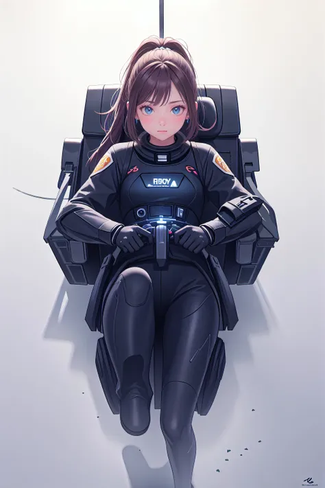 1girl, 
HDR, UHD, 8K, Highly detailed, ultra-fine painting, extreme detail description, Professional, cinematic, cinematic_lighting, reality_ray_tracing, solo, robotic vacuum cleaner, ponytail, robot, english text, ear protection, official alternate costume, white background, full body, non-humanoid robot, spacesuit, grey gloves, plug, sitting, simple background, signature, chibi, earrings, gloves, head-mounted display, helmet, brown hair, jewelry, stud earrings, jumping, arm support, cable, damaged, long hair, dated, no mouth, 
best quality, masterpiece, highres, absurdres
 <lora:PAseer-SD15-LCM Quick:1>