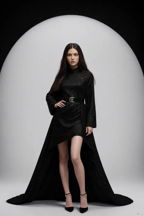 f!v!10kin, woman, full body portrait, long hair, high fashion, white blackground, 
highly detailed, cinematic,
<lora:Phoebe_Tonkin:0.8>