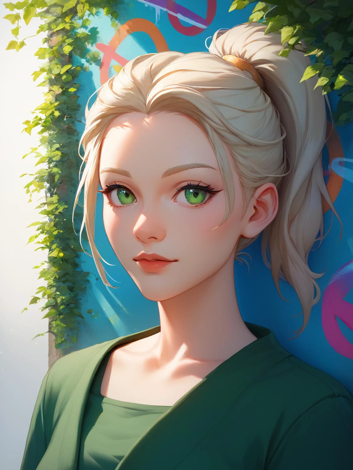 score_9,score_8_up,score_7_up,
1girl,solo,best quality,highres,masterpiece,
Orange-tabby-cat-head, emerald green eyes, forehead adorned with red poppy flowers, arching over a brown tree, DNA double helix intertwined with roots, film reel entangled with branches, set against a stark white background,
graffiti-style strokes embodying Contentmentism, a playposer creation, vivid colors, highly detailed, ultra clear, digital painting.