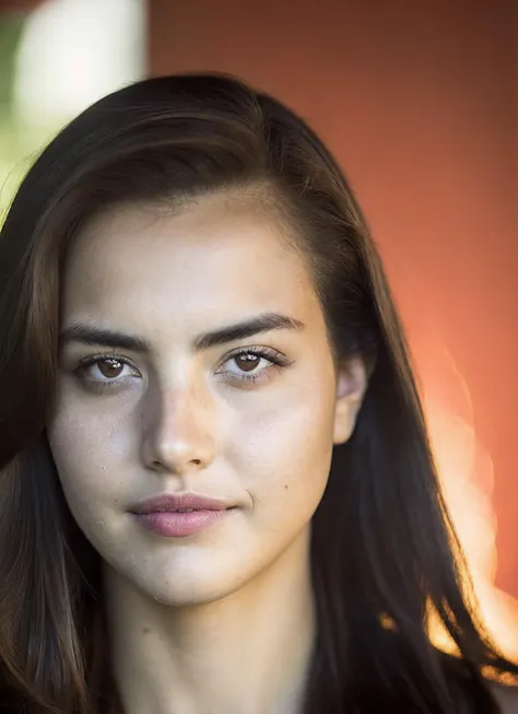 portrait of sks woman, epic (photo, studio lighting, hard light, sony a7, 50 mm, matte skin, pores, colors, hyperdetailed, hyperrealistic), <lora:locon_alexandrabotez_v1_from_v1_64_32:1.25>
