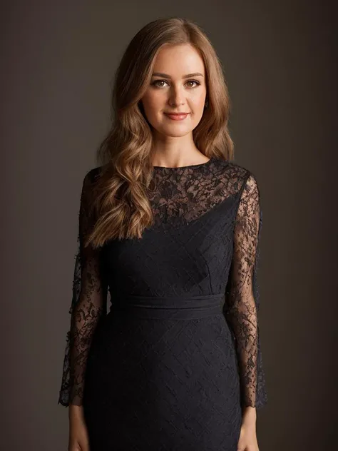 ((Wearing a Long Sleeve Dress)), ((Professional Photo Shoot)), ((in a photographer's studio)), model shoot style, extremely intricate, High Detail, Sharp focus, dramatic, soft cinematic light, (looking at viewer), (Real Eyes), (Detailed Eye Corneas) (detailed pupils), (smiling), 24mm, photo lab, elegant, insane details, hyperdetailed, low contrast, epiCRealism, (((SFW))) <lora:Isla_Fisher:0.85>
