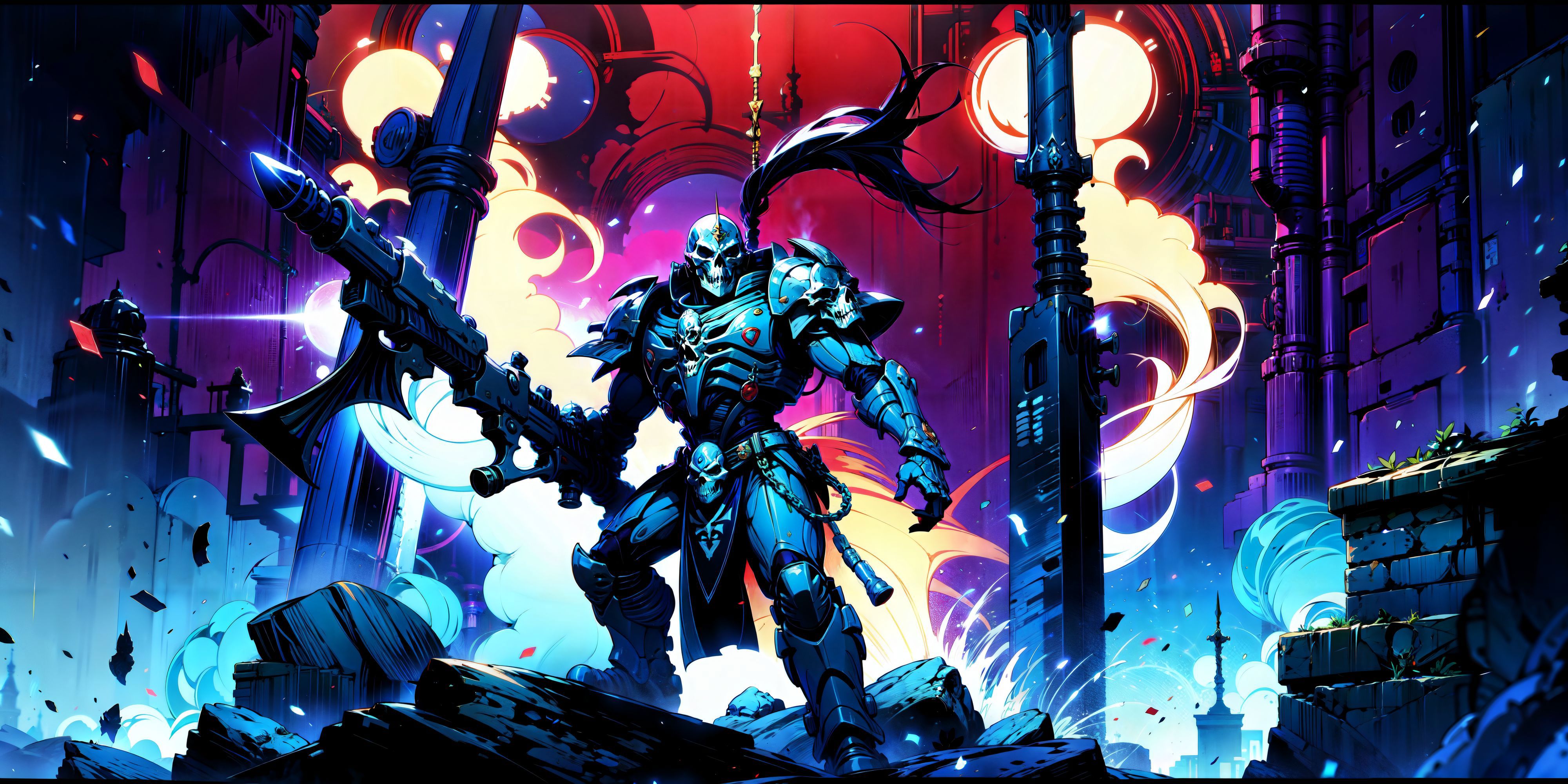 Maugan Ra and The Death Reaper MK1.0