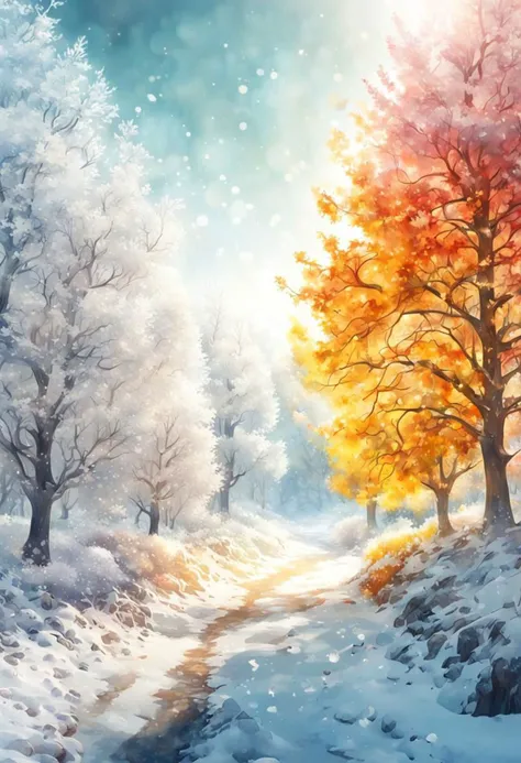 winter, spring, summer, autumn. double exposure,
ultra-sharp detail, ultra HD, realistic, bright colors, softness and magic of transitions, highly detailed drawing in UHD format, perfect composition of double exposure, beautiful detailed complex insanely detailed octane rendering in trend on artstation, 24k