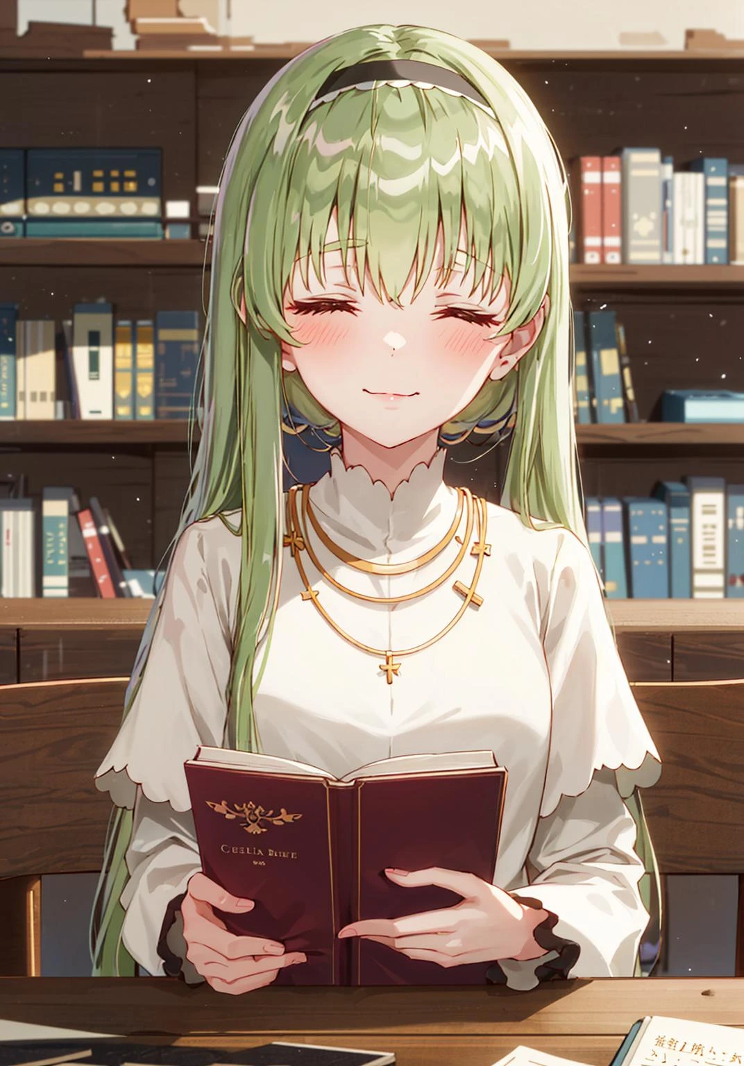 Chara: Cecilia/セシリア/赛西莉亚 | Shiro Seijo to Kuro Bokushi/白聖女と黒牧師/白圣女与黑牧师