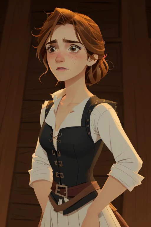(tangledadventure:1) emma watson <lora:TangledAdventure_2:1>