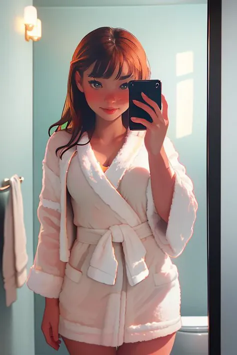 DEN_miyu_kiyohara,
(taking a selfie in the bathroom mirror wearing a towel dressing gown, selfie:1.2),
bokeh, f1.4, 40mm, photorealistic, raw, 8k, textured skin, skin pores, intricate details <lora:epi_noiseoffset2:1>, epiCRealism <lora:ClothingAdjuster3:-1>