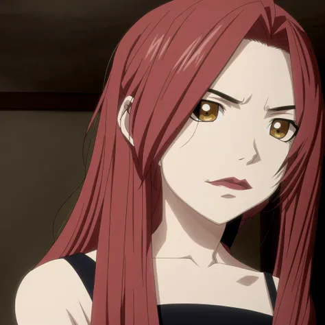 Anya Taylor-Joy,, red hair <lora:FullMetalAlchemist:0.6>