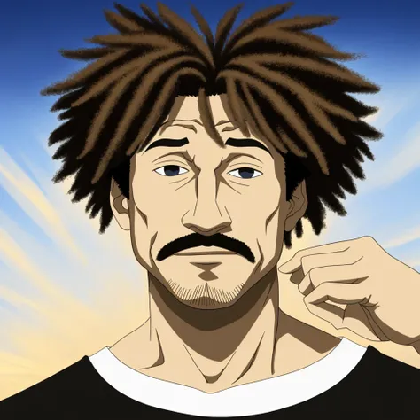 Eric Andre <lora:FullMetalAlchemist:0.55>