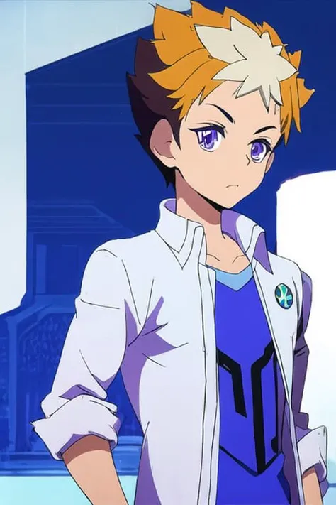 masterpiece, best quality,illustrious,makabesubaru,{1boy}, {{{solo}}},upper body,