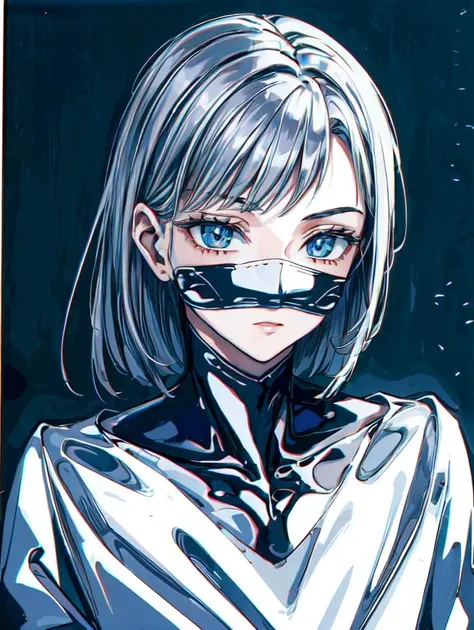 (masterpiece, absurdres:1.1), 1girl, full-face blush, (downblouse:1.3), (fancy background:1.3),