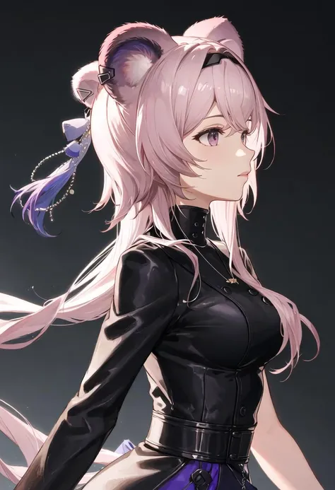 {safe:1.10}, best quality, masterpiece, highres, solo, {lin_arknights:0.90}, profile, from_side, upper_body