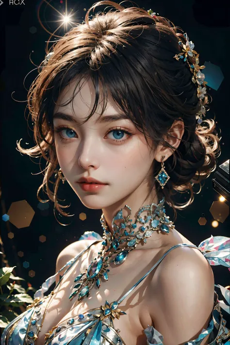 <(best quality, extremery best quality, masterpiece:1.5), (realistic, intricate details:1.2), (photorealistic:1.4), (extremely intricate:1.2), highres, ultra highres, ultra-detailed, absurdres, incredibly absurdres, extremely detailed, high quality, high resolution, hyperrealistic, ultra-realistic, hyper-detailed, top quality, best, fine detail, massive detail, Highly detailed, extreme detailed, highest detailed, high-res, absolutely resolution, reflection, (refraction:1.4)>, BREAK, 1girl, solo, looking at viewer, flat bangs, (young cute beautiful 18-year-old girl:1.1), 3d face, beautiful girl, Beautiful face, pretty, girlface, kpop idol,  supermodel, stunning innocent symmetry face, (hand of Guido Daniele), perfect body, medium breast, slim waist, slim legs, (high detailed skin:1.2), glowing eyes, goddess, natural skin texture, shiny skin, White skin, Beautiful detailed face, detailed face, real skin texture, cute delicate face, finely detailed face, golden ratio, golden ratio face, expressive eyes, perfect face, perfect skin, flawless face, clear face, shiny hair, pale skin, Proper body proportion, perfect anatomy, realistic skin texture, luscious lips, glossy lips, natural makeup, beautiful bright pupils, slender figure, intricate eyes, detailed pupils, detailed face and eyes, longeyelashes, blush, good hand, perfect hands, pretty face, beautiful female bodies, finely detailed skin, oily shiny skin, BREAK, (((((gems, A forbidden castle high up in the mountains, pixel art, game art, key visual, surreal)))), BREAK, <blurry foreground, broad light, volumetric light effect, matte painting, perfectly defined features, volumetric lighting, Tone Mapping, Lumen Reflections, Global illumination, Ray Tracing, Screen Space Global Illumination, Accent Lighting, 32k, Natural Lighting, volumetric, cinematic masterpiece, Rule of thirds, high dynamic range, Multi-exposure HDR capture, cinematic render, game cg cinematic, atmospheric perspective, movie scene, epic dynamic frame, motion blur, ((cinematic look, Film look)), rim light, 4k textures, adobe lightroom, photolab, insane details, hyperdetailed, exposure blend, professional color grading, professional color correction, aerial perspective, particles and dust in beams of light, cinematic scene, dynamic lighting, sharp details, lomography, soft focus, light leaks, bold hues, atmospheric depth, (explosive light and shadow:1.2), aesthetics, intricate designs, ultra realistic digital art, (zentangle, mandala, tangle, entangle), (fractal art), elegant, vivid colours, floating particles, particles, dramatic, epic, (ink drawing, oil painting detailed), (dramatic lighting:1.2), (eye focus, face focus, character focus, close-up face:1.3), (dutch angle, cowboy shot:1.1), RAW, huge filesize, extremery detailed CG, Photo, 8k uhd, cinematic atmosphere, trending on artstation, award-winning glamour photograph, highly detailed photo, official art, beautiful and aesthetic, unity 8k wallpaper, beautiful, highly detailed CG illustration, best illustration, intricate, Amazing, emotional, analog, painting, digital painting, concept art, Oil Painting, illustration, Classical art, Renaissance, Romanticism, Neoclassicism, Color Palette, depth and contrast, Vibrant colors, saturated, rich saturation, color harmony, vivid palette, concept-art, design style, detail character, concept render, colorful, analog photography, dreamy atmosphere, specular highlights, atmospheric lighting, (dynamic angle, dynamic pose :1.3), (shiny, clothes reflecting light, lens flare, bloom effect, light particle, lens glare:1.3), realistic lighting, cinematic light, (cinematic lighting), light in the face, soft lighting, saturated colors, detailed background, sharp focus, 8k high definition, perspective, Master Composition, roughness, post-processing, soft shadows, realistic shadows, ambient occlusion, ray-tracing, subsurface scattering, photon mapping, physically-based rendering, octane rendering, unreal engine 5, ue5 rendering, Adobe After FX, dslr, RTX, Best character details, radiosity, sharp, antialiased, RAW photo, HDR, 8k, 4k, (((Photographed by Roger Deakins, using a RED Monstro 8K VV camera and a series of high-end lenses))), ((Hasselblad photography)), (film grain:1.4), Kodak portra 400, ((Fujifilm X-T5)), professional photograph, depth of field, caustics, Broad lighting, diffuse lighting, rim lighting, two tone lighting, textile details, visible pores, high resolution scan, professionally color graded, photographic reality, automatic white balance, best lighting, detailed shadow, high contrast, strong light and shadow>, (PureErosFace_V1:0.5), (ulzzang-6500:0.5), <lora:epiNoiseoffset_v3:0.1>, (kbxll:0.6),  <lora:Gem-Studded-V1:0.7>,  <lora:Yan2:0.2>