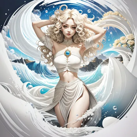 (masterpiece), best quality, expressive eyes, perfect face, sexy pose, provocative pose, naked girl, beautiful pubic area visible, small breasts visible, tattoos on naked body, realistic, perfect and detailed face, realistic photo, a beautiful woman, beautiful eyes, perfect anatomy, very cute, princess eyes, (frames the entire body), centered image, nude, stylized, bioluminescence, 8 life size, 12k resolution, human hands, ((flat chest1.2) ), dynamic, highly detailed, character sheet, concept art, looking up, body in dynamic movement, beautiful goddess emerging from the ocean, caucasian girl with shiny silver hair, very long hair fused with sea waves, full female body, golden eyes , wild waves, big waves, oriental mandala tattoos on naked body, transparent dresses fused with sea waves, skin wet with water, stormy sky, sunset sky, red stormy clouds, rain with lightning, ancient temple floating in the sea, clock floating old man, lamp, lantern, beautiful girl with a slight smile, fantasy, fractal, open legs, view of pubic hair, 1 sexy girl, exposed breasts, open transparent t-shirt, tattoos of mandalas and flowers, best quality, beautiful visible pubic area , small breasts in view, old floating clock, lamp, lantern, skin wet with water, open legs, multicolored sea waves, goddess of the sea rising from the water and waves, beautiful close-up view of the girl, dappled sunlight , orange cyan liquid lamp with luminescent glow, liquid splash art, sky with storm and a psychedelic nebula silhouette, brightly colored luminescent liquid, digital painting, sharp focus, studio shot, interior of ancient temple flooded with water,(sensual), (Extremely beautiful), (erotic:1.2) , (sublime: 1.0), (Extremely sensitive: 1.0), (wise and understanding: 1.2), nsfw, sfw, skin wet with water