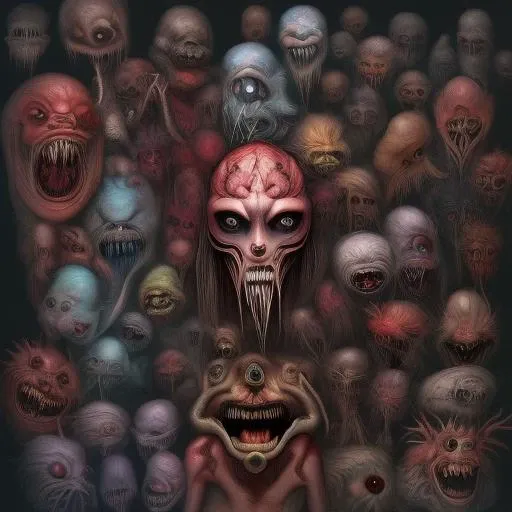 a horde of psychogenic creatures style bse