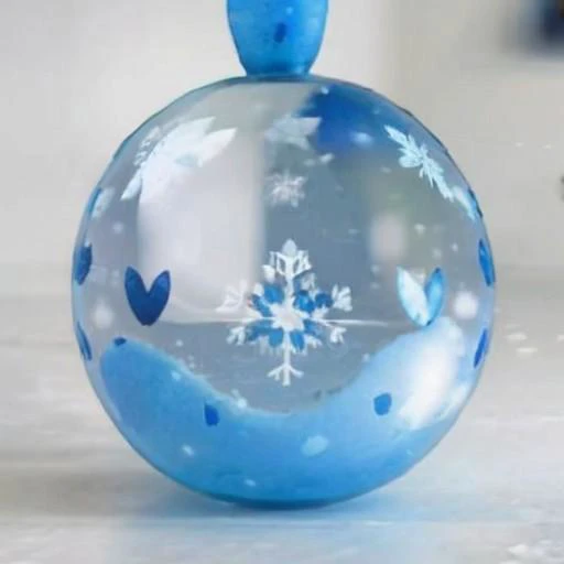 chillet, animal focus, feral, quadruped, solo, ((chillet inside large transparent orb))
BREAK
Snow, Snowflakes, Winter