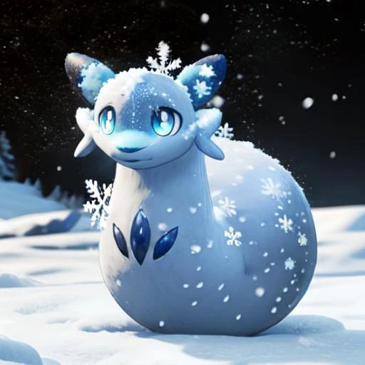 ((chillet)), animal focus, feral, quadruped, orb, solo, chillet inside large transparent orb
BREAK
Snow, Snowflakes, Winter