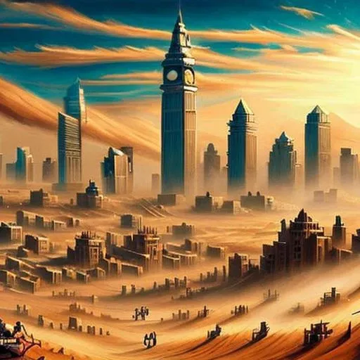 sdart city in sandstorm