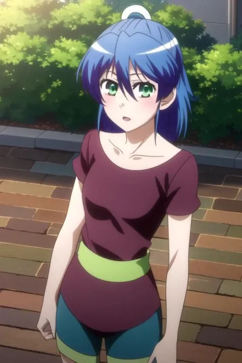 (best quality:1.1), (masterpiece:1.4), game cg, , , depth of field, anime coloring, (anime:1.4), 1girl, solo, <lora:nagisa_aizawa:0.86>, nagisa_aizawa, blue hair, green eyes,