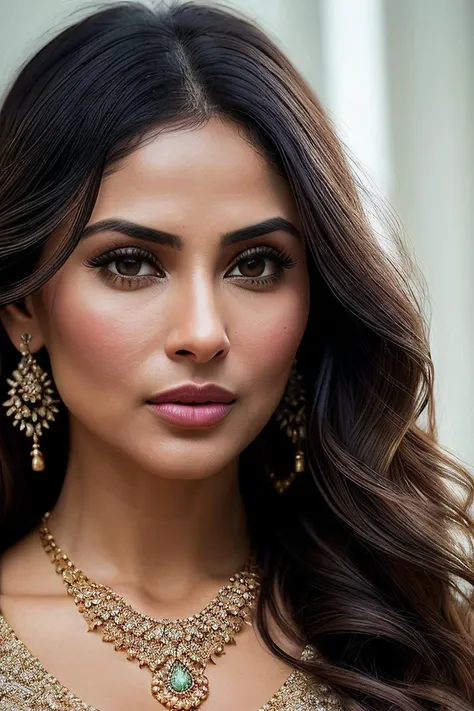 beautiful woman (M0un1R0y:.99), beautiful hair, ((earrings and necklace:1.2)), ((portrait)), (closeup:1.2), ((from the waist up)), ((( A stylish, modern kitchen filled with high-end appliances and a cozy atmosphere :1.2 ))), natural skin texture, (( High-waisted trousers and crop top :1.2)), 24mm, 4k textures, soft cinematic light, adobe lightroom, photolab, hdr, intricate, elegant, highly detailed, sharp focus, ((((cinematic look)))), soothing tones, insane details, intricate details, hyperdetailed, low contrast, soft cinematic light, exposure blend, hdr, faded, now, ("I've got a bad feeling about this.":1.1)