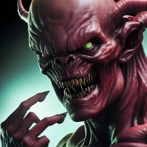 professional hyper realistic photo, nikon d850, demonic evil erotic monster from space, full body