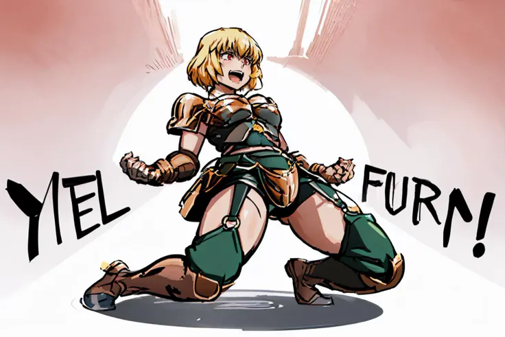 (masterpiece, best quality:1.2), solo, 1girl, clementine \(overlord\), IncrsWryyyyy, wryyyyyyyyyyyyyyyyyyyy, (bended knees:0.75), armor, garter belt, gauntlets <lora:ol_clementine:0.8> <lora:WryyyyyPose:1>