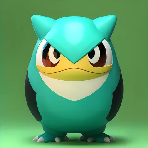 (masterpiece, top quality, best quality, official art, beautiful and aesthetic:1.2),(8k, best quality, masterpiece:1.2),<lora:CGcuteanim bsw_20230710143618:1>,CGcuteanim bsw, green theme, green background, no humans, solo, gradient background, gradient, black eyes, simple background, full body, looking at viewer, food, pokemon \(creature\)