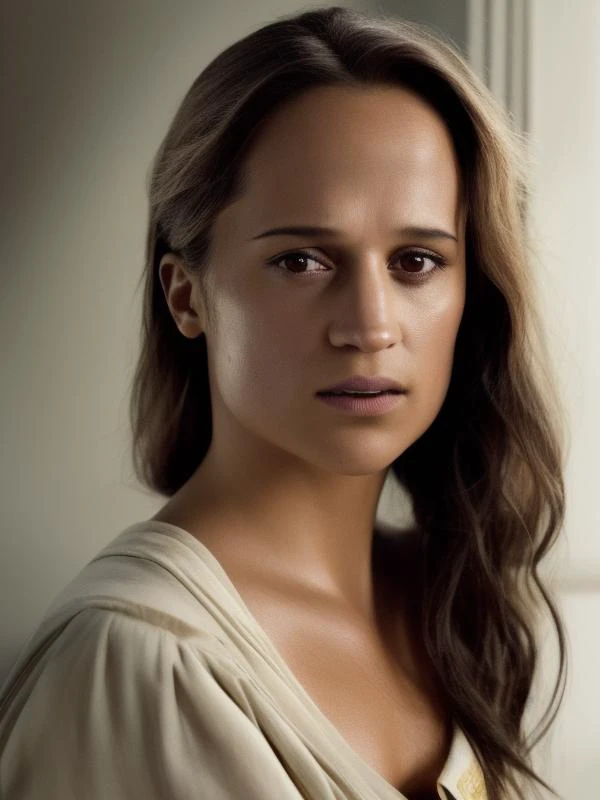 up close AliciaVikander <lora:AliciaV3:1> portrait 8k 4k masterpiece photo analog style