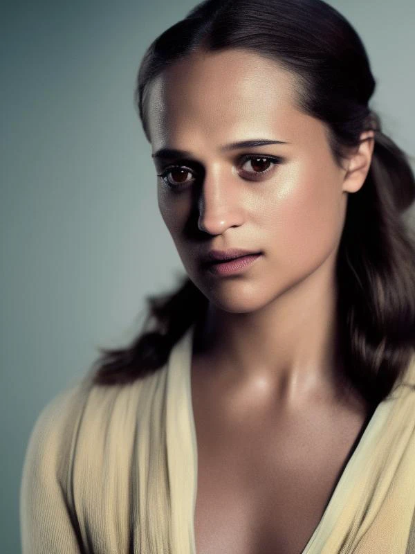up close AliciaVikander <lora:AliciaV3:1> portrait 8k 4k masterpiece photo analog style