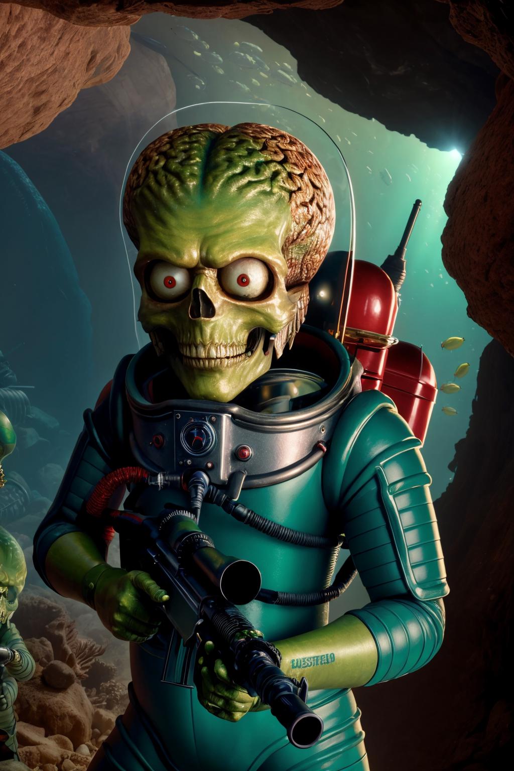 a Random Alien from Mars Attack v1.0
