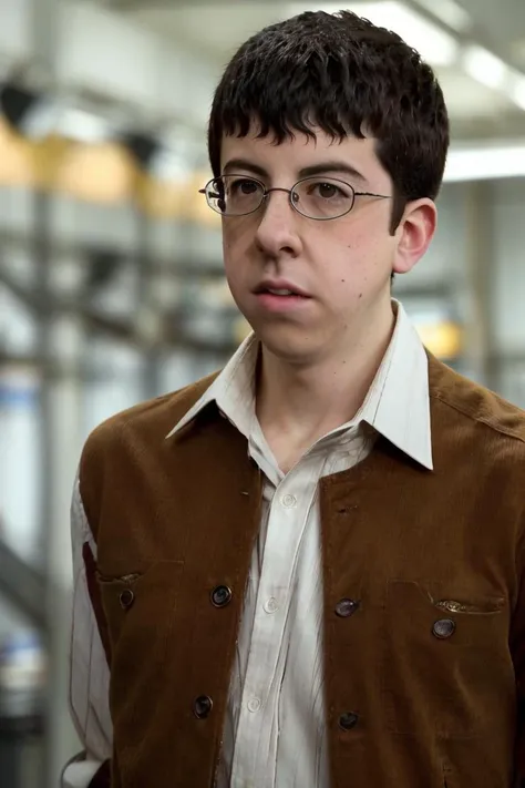 <lora:Mclovin:0.8>, (best quality:1.1), photo of Mclovin, simple background, sharp focus, 8k, studio lighting, photo realistic, highly detailed, canon R5, 50mm focal length, f/5.6. (highly detailed skin:1.2)