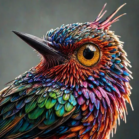 a colorful bird with glowing eyes on a transparent background,
Miki Asai Macro photography,
close-up,
hyper detailed,
trending on artstation,
sharp focus,
studio photo,
intricate details,
highly detailed,
by greg rutkowski