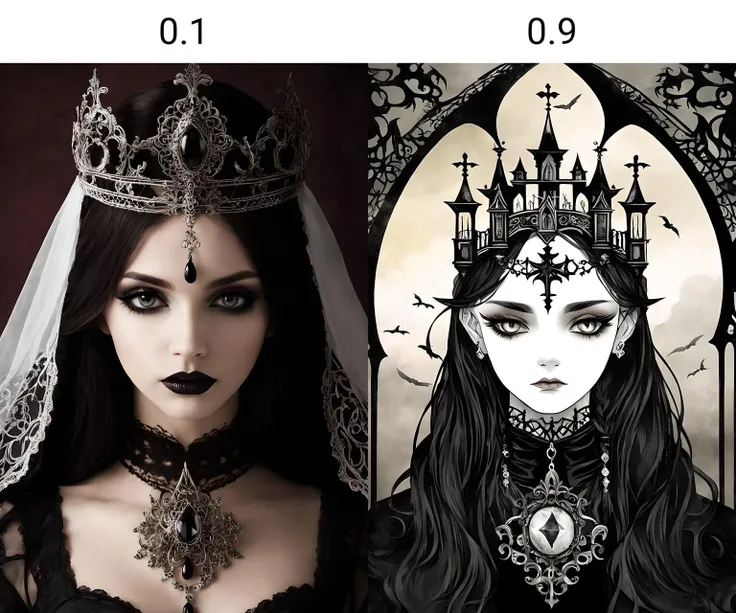 Gothic style 1girl,beautiful face,<lora:PAseer-SDXL-ZaoDaoV1:0.1>, . Dark, mysterious, haunting, dramatic, ornate, detailed