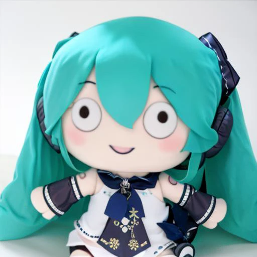 masterpiece, best quality,teriderp,fu1fu,character doll,1girl,chibi,hatsune miku,