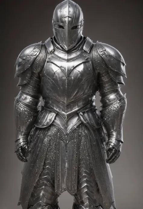 heavy armor, (18yo Boy), atheletic figure, caucasian, shiny ais-steelz metal armor, Gothic plate armor, helmet, Pauldron, full armor, full body shot,