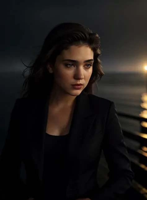 JenniferConnelly90s<lora:JenniferConnelly90s4-v15-byShurik:1> hi_top_fade_hairstyle,
(looking at viewer) (close up)
In this captivating close-up shot, we meet a woman exuding an air of authority and intrigue, a mobster in the heart of her domain. (Best quality: 1.3) Donning a classic small Fedora hat, she channels a timeless sense of style and confidence, perfectly complemented by her impeccably tailored suit. (Masterpiece: 1.3)
Standing on a pier enveloped in the ethereal embrace of low-lying fog, the scene exudes an aura of mystery and anticipation. The cool morning light seeps through the mist, casting a soft, diffused glow that adds to the ambiance. (Moody morning lighting: 1.4)
Her expression, a delicate balance of confidence and caution, hints at the complexities of her character. Her piercing eyes, partially veiled by the brim of her Gangster Fedora, speak volumes about her astute observation and the depth of her involvement in the clandestine world she navigates. (Close-up expression: 1.3)
As the fog gently caresses the surroundings, it imbues the scene with a sense of secrecy and hidden motives, mirroring the clandestine dealings that transpire within the mobster's realm. The pier, a symbolic intersection of power and danger, serves as the backdrop to her poised presence, emphasizing her control over the illicit activities that unfold under her watch. (Low fog on the pier: 1.3)
In this close-up portrayal, we catch a glimpse of the female mobster's unwavering confidence and calculated demeanor. The atmospheric setting and her stylish attire seamlessly blend to create an unforgettable image that captures the allure and danger of her world. (Detailed attire: 1.2) LikenessHelpbyShurik3 <lora:hi_top_fade_hairstyle:0.5>