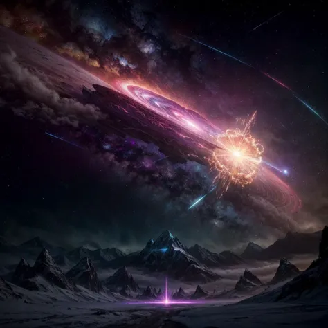 Matter to antimatter, galactic explosion, show me infinity, psychopathic masterpiece, architectural existential crisis, voltaic rift, radiant, exuding power, galactic, nebulae, by greg rutkowski and WLOP and Jessica Rossier and Evgeny Lushpin and Alejandro Burdisio and Andreas Rocha, photograph, intricate, sharp focus, vivid color, (extremely detailed 8k wallpaper), Realistic photograph, precise and intricate textures, translucent, masterpiece detailed and intricate, precise details, precise and detailed background, complex background, ultra-realistic, 8k UHD, precise cinematic lighting, Natural-looking highlights and shadows, precise and delicate shadows, Matter to antimatter, galactic explosion, show me infinity, psychopathic masterpiece, architectural existential crisis, voltaic rift, radiant, exuding power, galactic, nebulae, by greg rutkowski and WLOP and Jessica Rossier and Evgeny Lushpin and Alejandro Burdisio and Andreas Rocha, photograph, intricate, sharp focus, vivid color, (extremely detailed 8k wallpaper), <lora:add_detail:1.4>