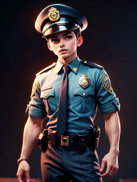 <lora:GoodHands-vanilla:0.8> <lora:more_details:0.4>
1boy, lollipop, police, policeman, police uniform, open clothes,, masterpiece, 4k, high quality, highres, absurdres,