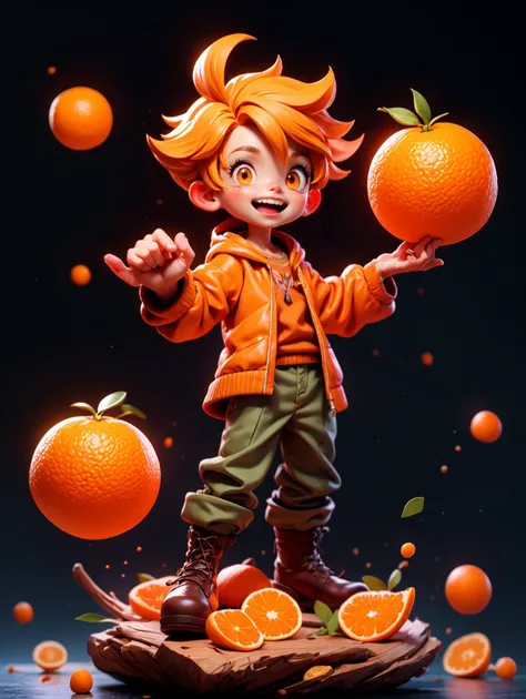 <lora:GoodHands-vanilla:0.8> <lora:more_details:0.4>
1boy, orange ambient, orange hair, orange eyes, orange clothes, sunligh, mage of oranges, oranges god, dynamic pose, god, godness, power of oranges, oranges, surrounded by magic oranges, light smile, orange splash,, masterpiece, 4k, high quality, highres, absurdres,