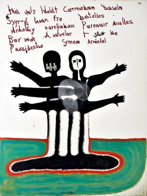 haiti carribean paradise heaven with black angels, syle baskleon