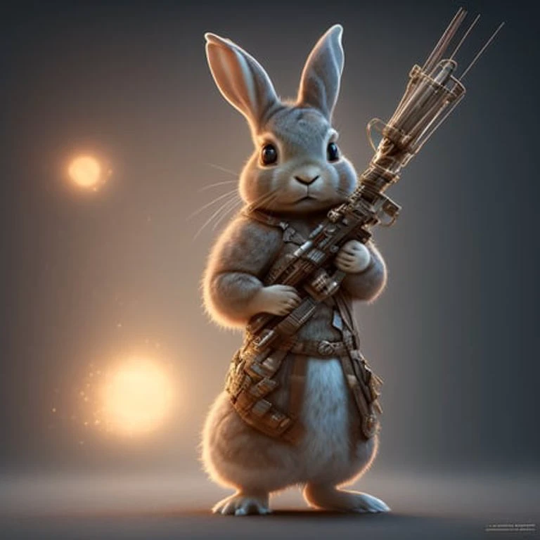 ((rabbit)),cbzbb,cute, little, baby, beautiful, fantasy art, devian art, trending artstation, digital art, detailed, realistic, humanoide, character, tiny,cinematic shot,cinematic portrait of rabbit, cute character as a rabbit,
